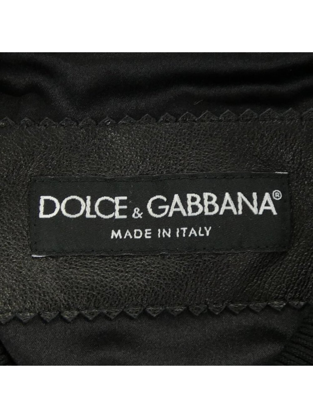 Dolce & Gabbana Leather Jacket - Picture 4 of 6